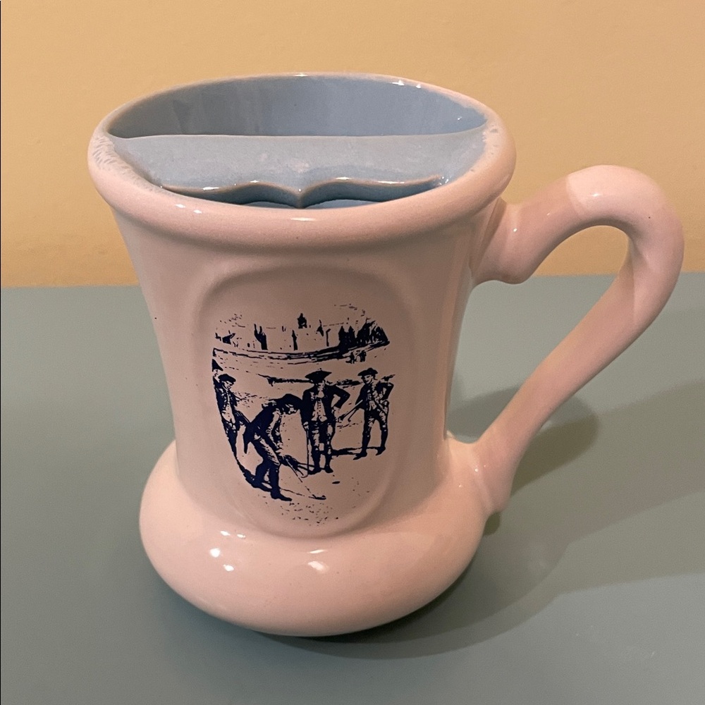 Vintage “Export 'A' Kings Tobacco” Ceramic Golfing Moustache Mug